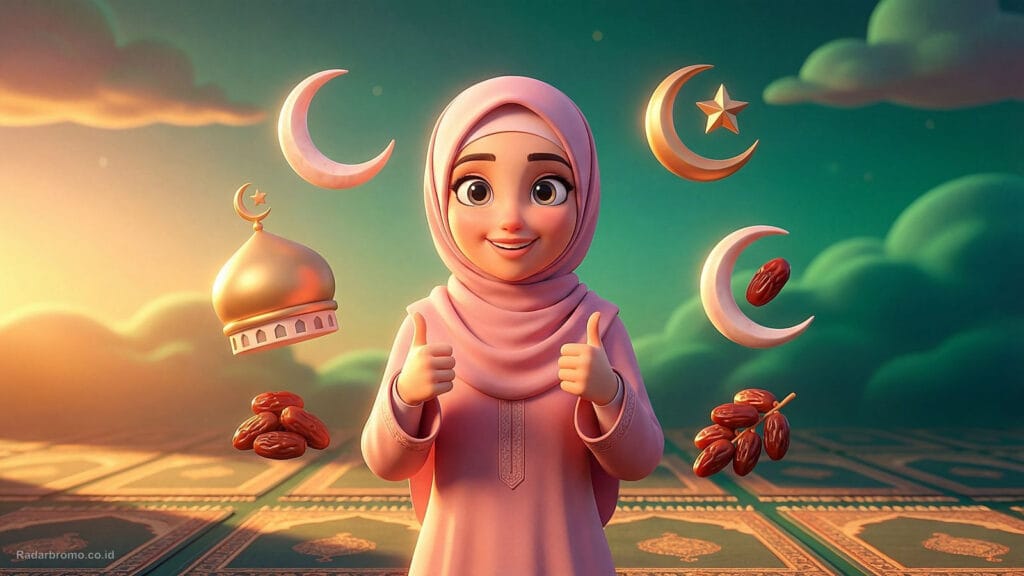 Ilustrasi Panduan Ibadah Ramadan: Amalan-Amalan yang Bikin Pahalamu Berlipat Ganda